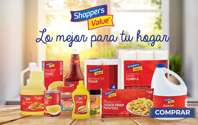 Banner marca Shoppers Value - Supermercados La Colonia